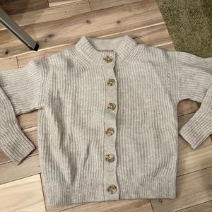Everlane alpaca cardigan